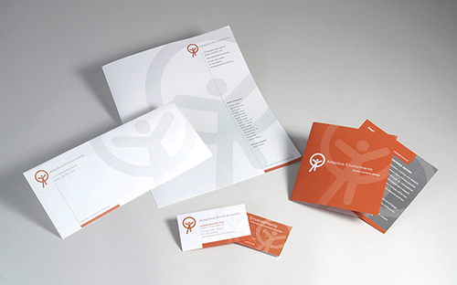 Corporate Identity System for The Institute for Human Centered Design