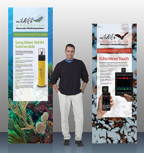 Conference Banners for Wildlife Acoustics 2012